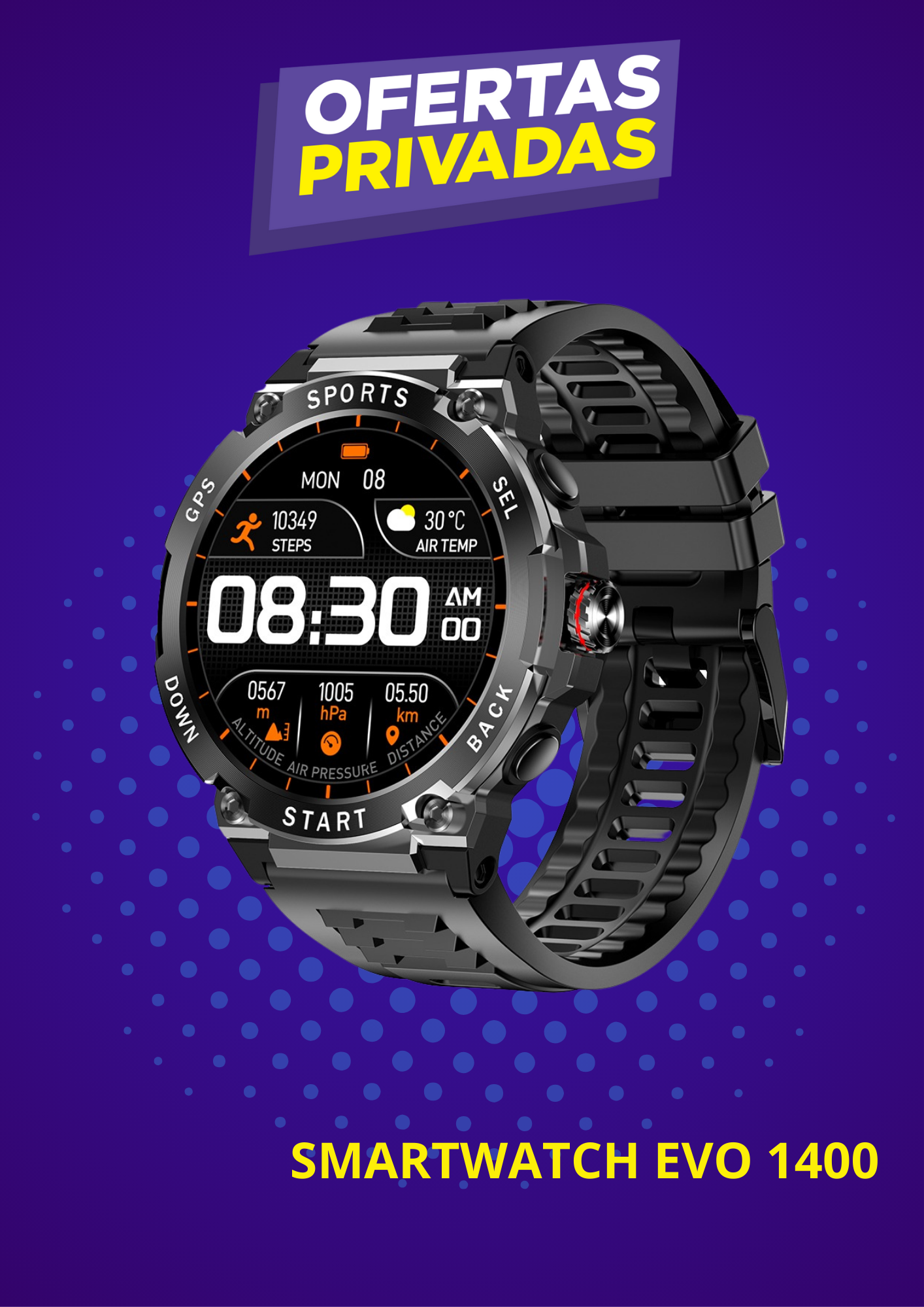 Smartwatch EVO-1400