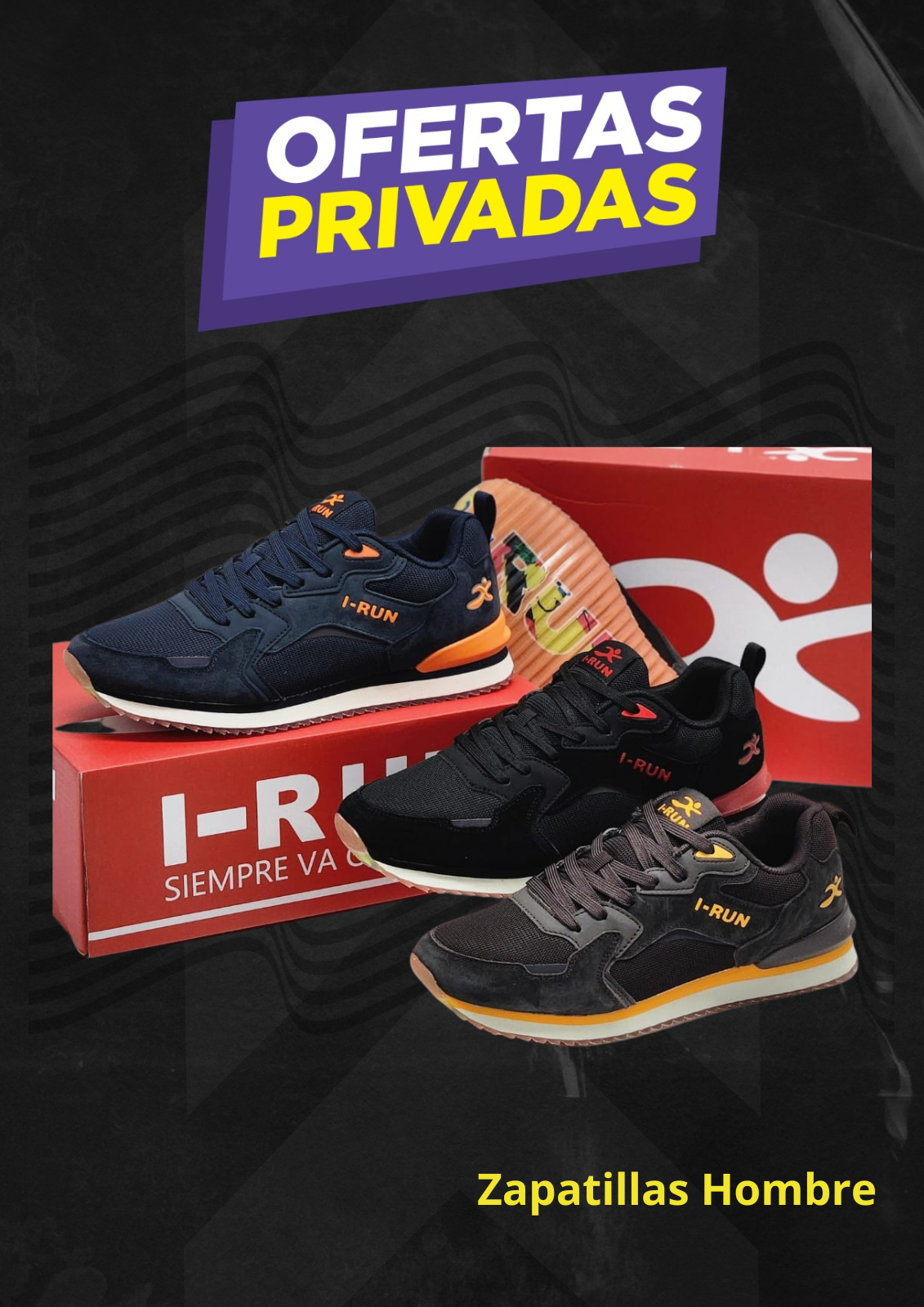 Zapatillas Deportivas de Hombre Livianas para Entrenamiento
