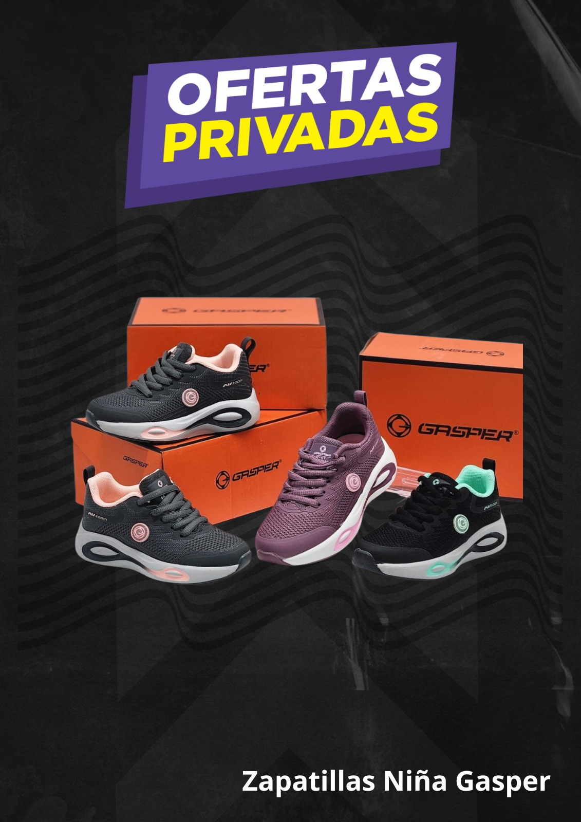 Zapatillas Deportivas Niña Gasper 